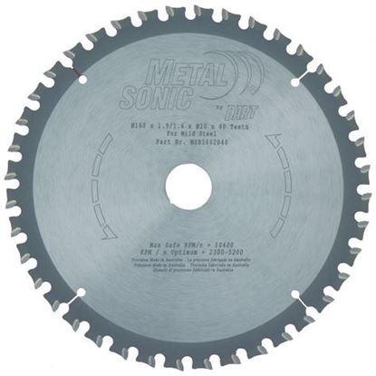 MetalSonic Saw Blade - 40 Teeth - 160mm