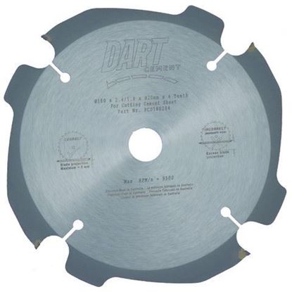 Dart Saw Blade - 180mm - 4 Teeth