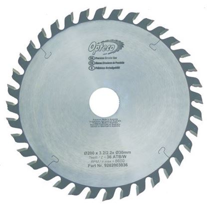 Opteco Saw Blade - 200mm - 36 Teeth