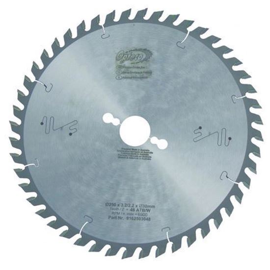 Opteco Saw Blade - 250mm - 48 Teeth