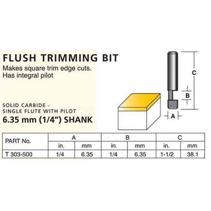 Laminate Flush Trimming Bit